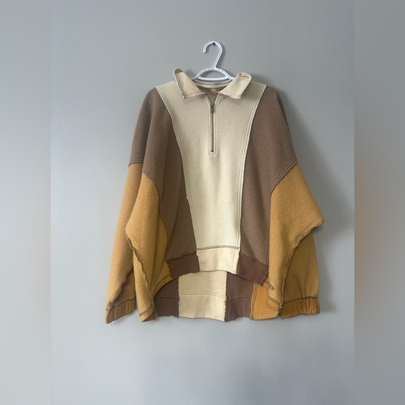 BKE Color Block Quarter Zip Pullover - Picture 9 of 9